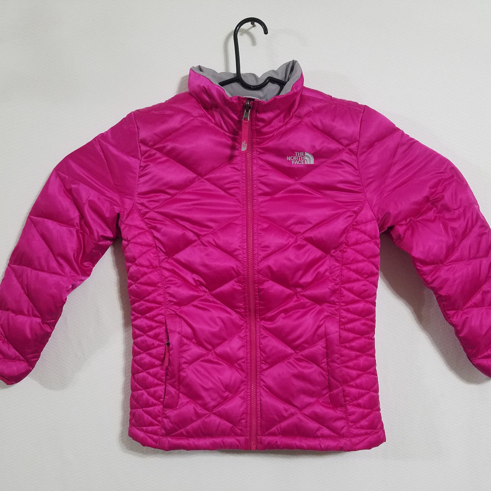 The North Face Girls XL Pink Puffer Jacket Coat